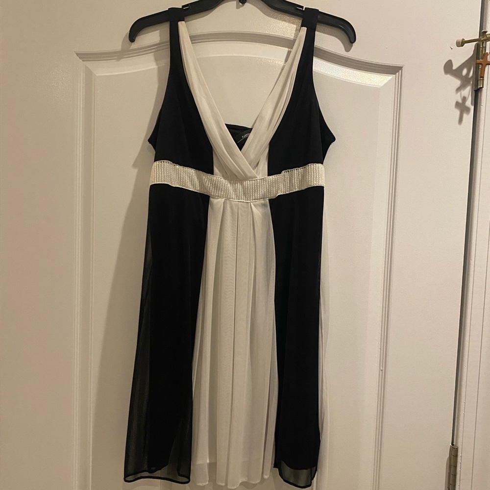 Black and White Dress
